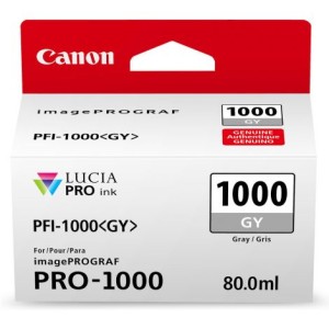 Cartridge Canon PFI-1000GY, sivá (gray)