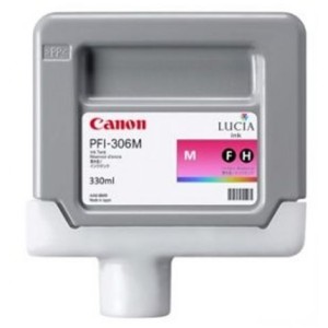 Cartridge Canon PFI-306M, purpurová (magenta)
