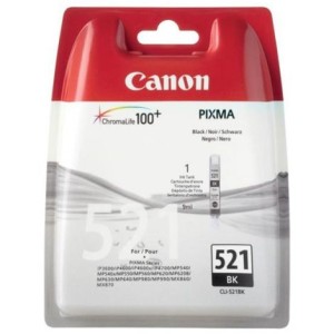 Cartridge Canon CLI-521BK, čierna (black)