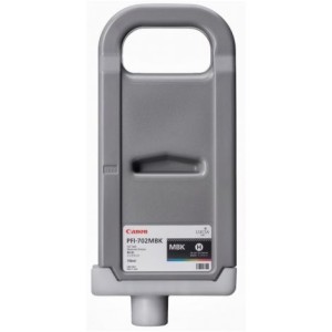 Cartridge Canon PFI-702MBK, matná čierna (matte black)