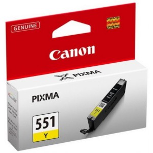 Cartridge Canon CLI-551Y, žltá (yellow)