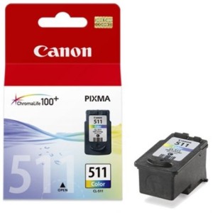 Cartridge Canon CL-511C, farebná (tricolor)