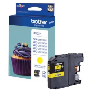 Cartridge Brother LC123Y, žltá (yellow)