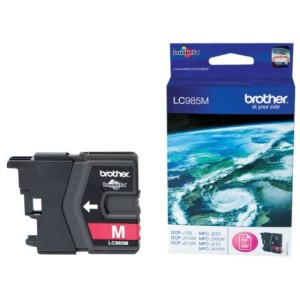 Cartridge Brother LC985M, purpurová (magenta)