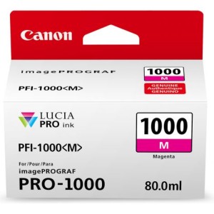 Cartridge Canon PFI-1000M, purpurová (magenta)