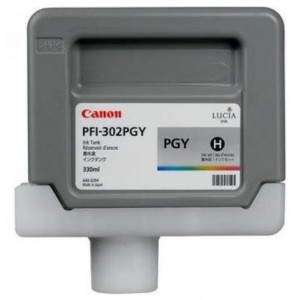 Cartridge Canon PFI-302PGY, foto sivá (photo gray)