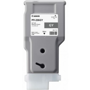 Cartridge Canon PFI-206GY, sivá (gray)