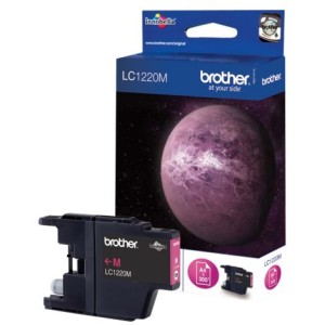 Cartridge Brother LC1220M, purpurová (magenta)