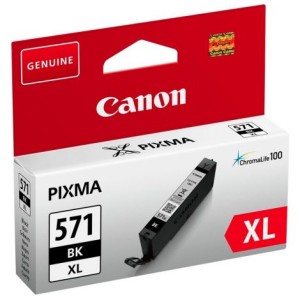 Cartridge Canon CLI-571BK XL, čierna (black)