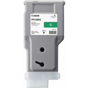 Cartridge Canon PFI-206G, zelená (green)