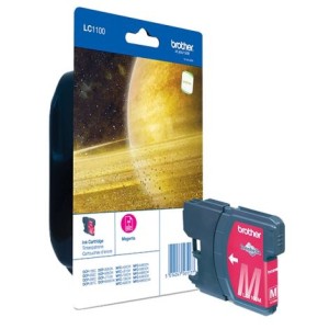 Cartridge Brother LC1100M, purpurová (magenta)