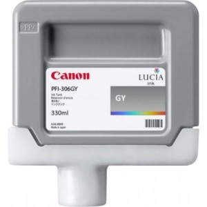 Cartridge Canon PFI-306GY, sivá (gray)