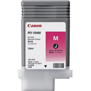 Cartridge Canon PFI-104M, purpurová (magenta)