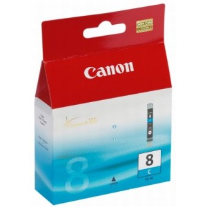 Cartridge Canon CLI-8C, azúrová (cyan)