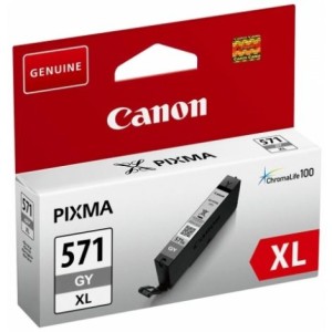Cartridge Canon CLI-571GY XL, sivá (gray)