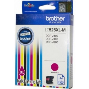 Cartridge Brother LC525XLM, purpurová (magenta)