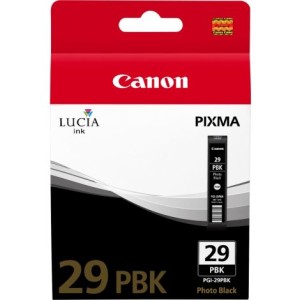 Cartridge Canon PGI-29PBK, foto čierna (photo black)