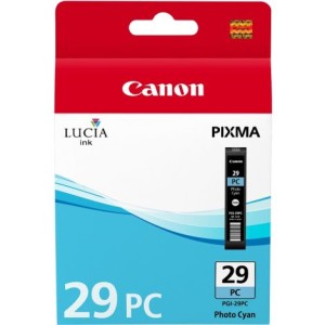 Cartridge Canon PGI-29PC, foto azúrová (photo cyan)