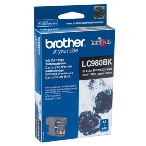 Cartridge Brother LC980BK, čierna (black)