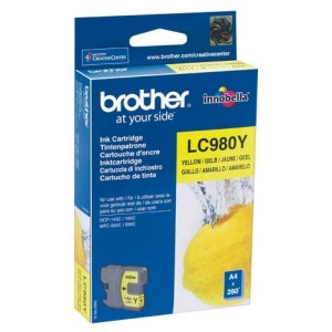 Cartridge Brother LC980Y, žltá (yellow)