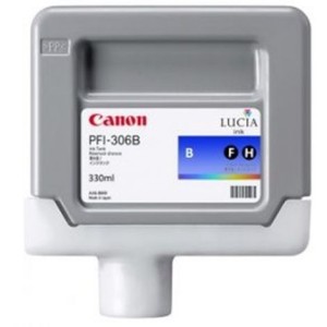Cartridge Canon PFI-306B, modrá (blue)
