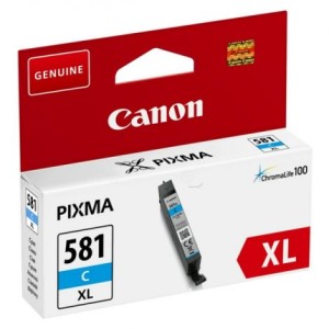 Cartridge Canon CLI-581C XL, azúrová (cyan)
